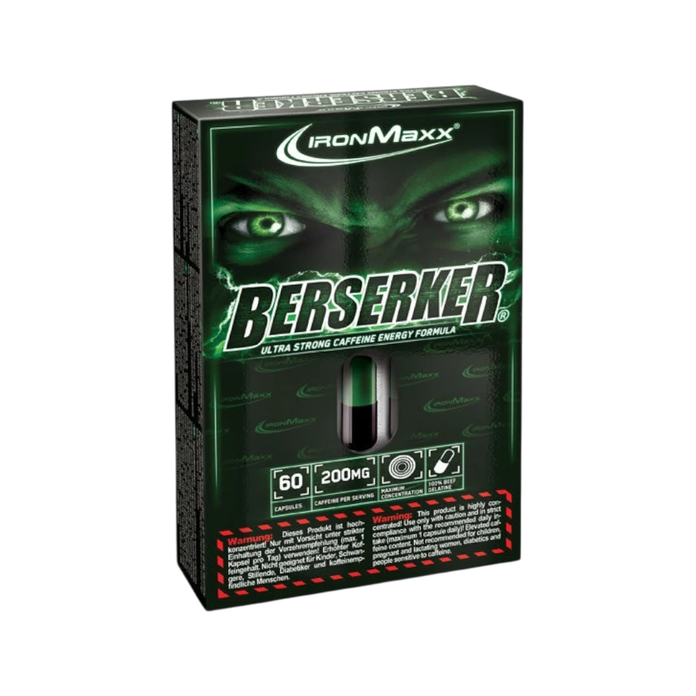 BERSERKER 60 CAPS - BODYMANIA IRONMAXX Default Title