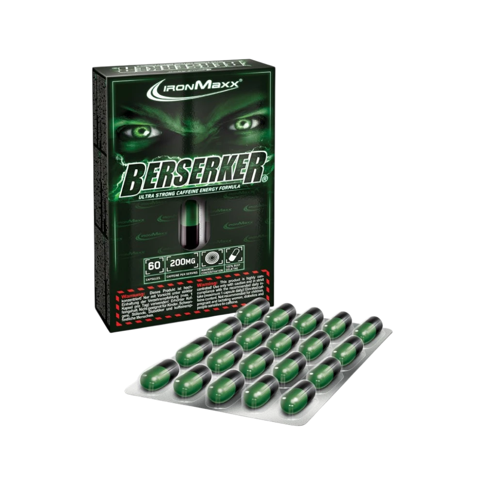 BERSERKER 60 CAPS - BODYMANIA IRONMAXX Default Title