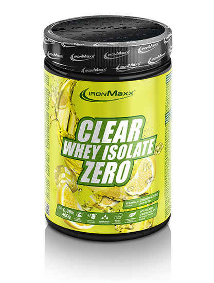 CLEAR WHEY ISOLATE ZERO 400G - BODYMANIA IRONMAXX Limón