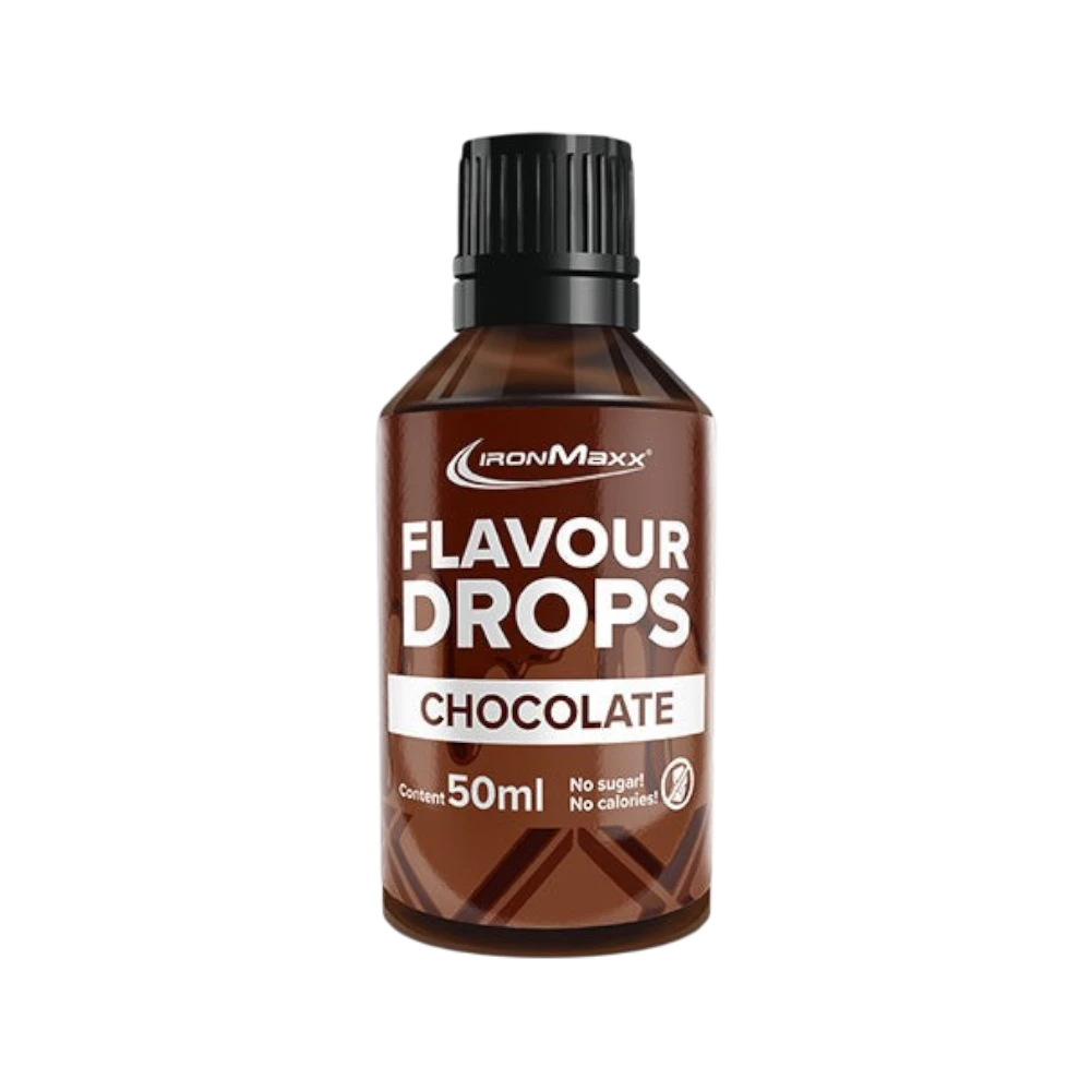FLAVOR DROPS 50ML - BODYMANIA IRONMAXX Chocolate