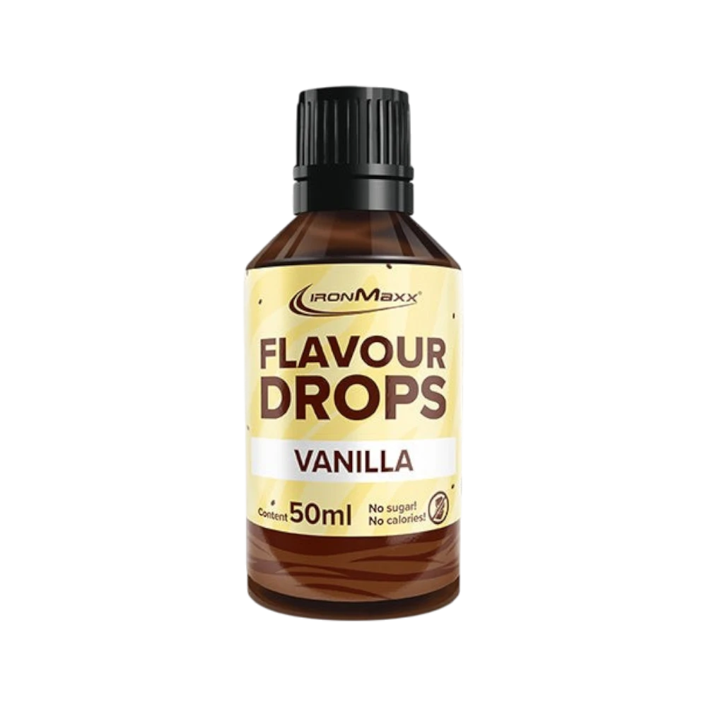 FLAVOR DROPS 50ML - BODYMANIA IRONMAXX Vainilla