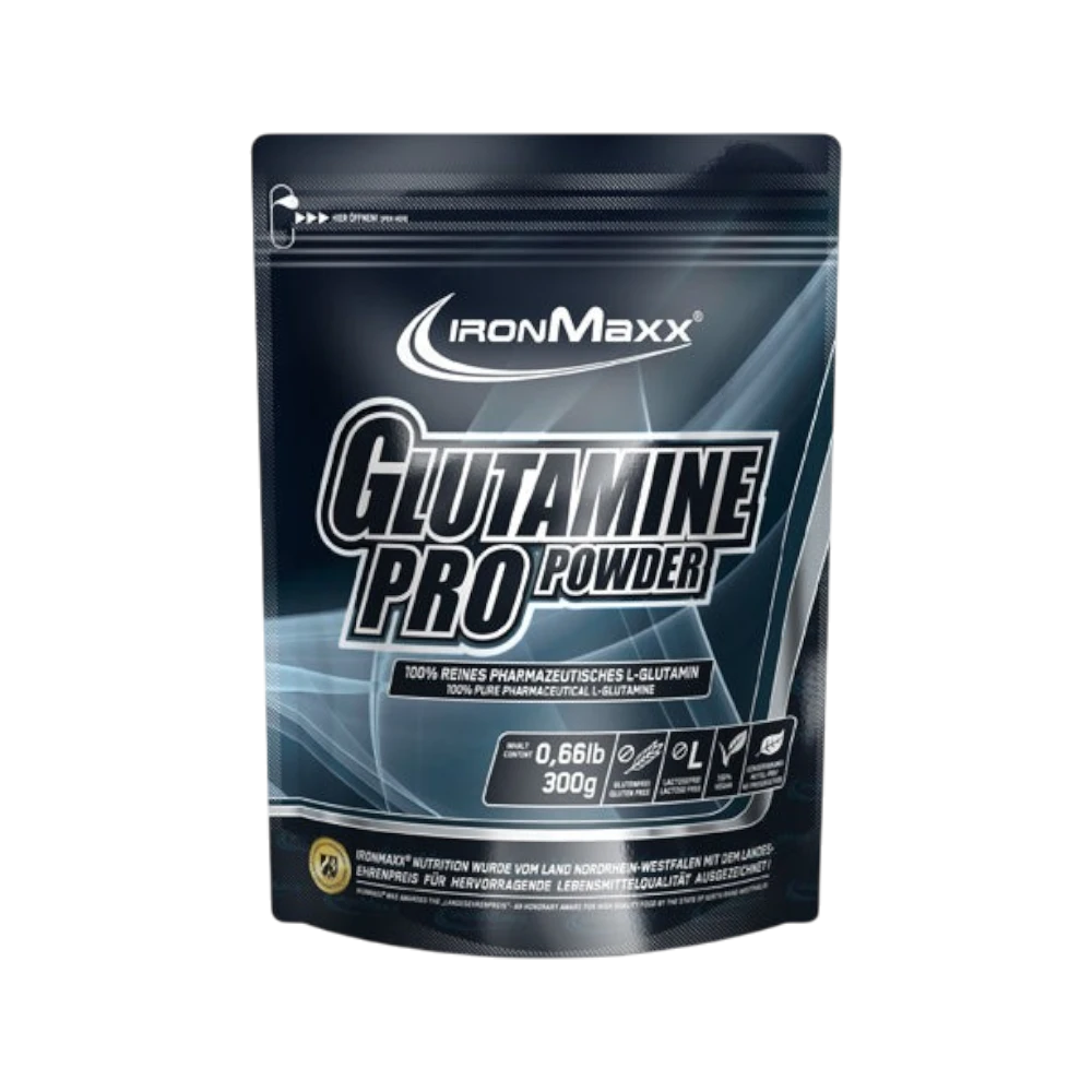 GLUTAMINE PRO POWDER - BODYMANIA IRONMAXX Default Title