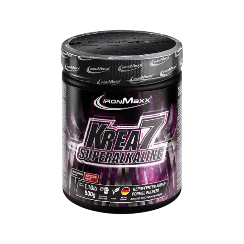 KREA7 SUPERALKALINE 500G - BODYMANIA IRONMAXX Cereza