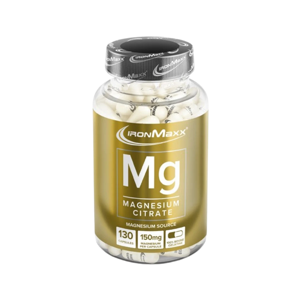 MG MAGNESIUM 130 CAPS - BODYMANIA IRONMAXX Default Title