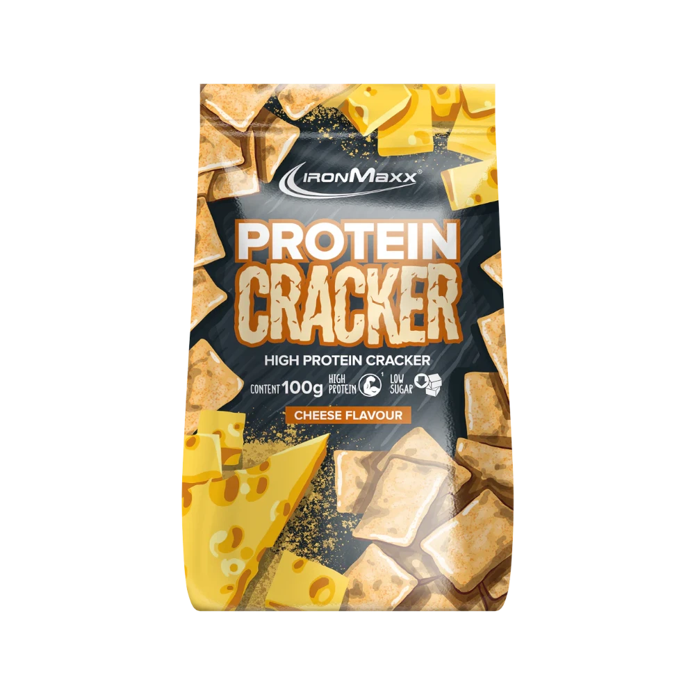 PROTEIN CRACKER 100G - BODYMANIA IRONMAXX Queso