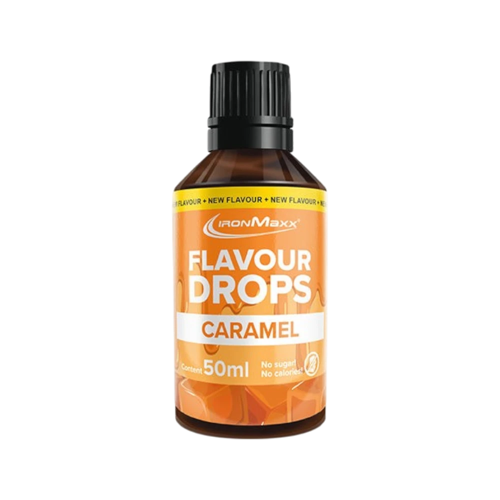 FLAVOR DROPS 50ML - BODYMANIA IRONMAXX Caramelo
