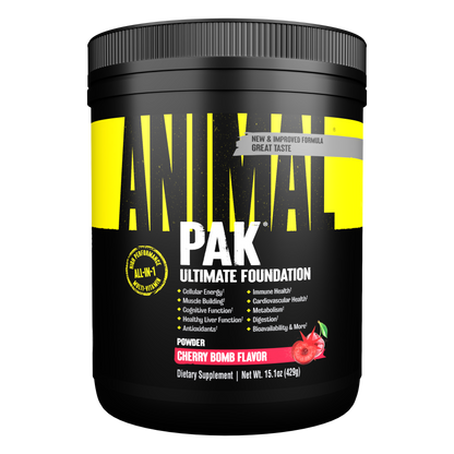 ANIMAL PAK EN POLVO 350G - BODYMANIA UNIVERSAL Cereza