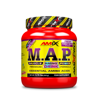 MAP MUSCLE AMINO DRINK 344G - BODYMANIA AMIX PRO Frutas del Bosque