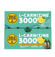 L-CARNITINE 3000 20VIALES - BODYMANIA GOLD NUTRITION Limón