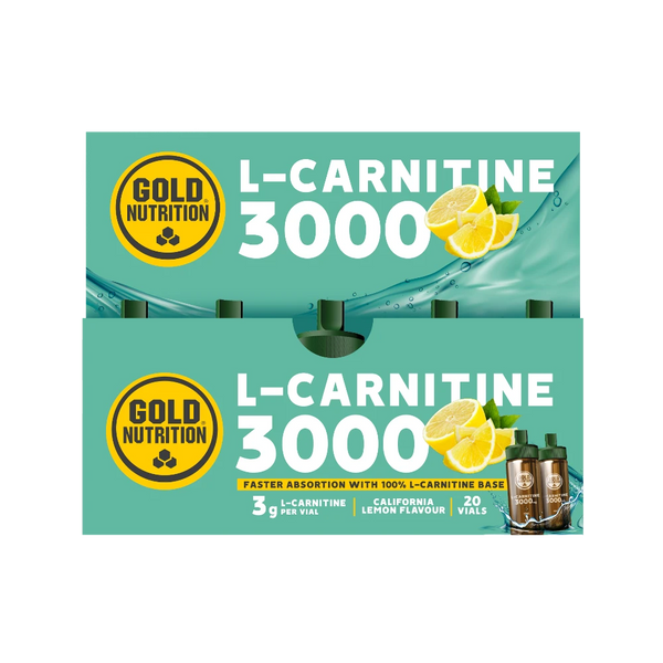 L-Carnitine 3000 Gold Nutrition 20 Viales