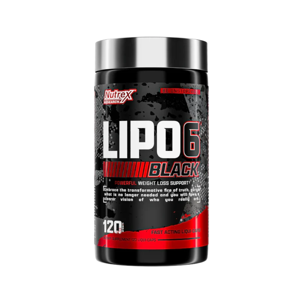 LIPO 6 BLACK 120 CAPS - BODYMANIA NUTREX Default Title