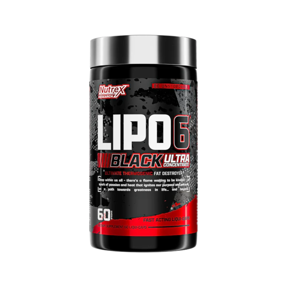 LIPO 6 BLACK ULTRA CONCENTRATE 60 CAPS - BODYMANIA NUTREX Default Title