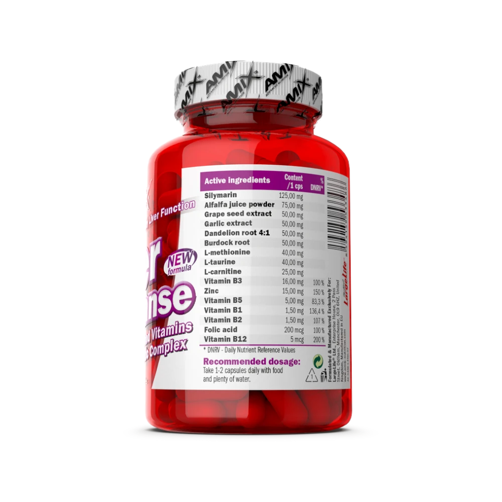 LIVER CLEANSE 100 CAPS - BODYMANIA AMIX Default Title