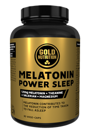 MELATONIN POWER SLEEP 30 CAPS - BODYMANIA GOLD NUTRITION Default Title