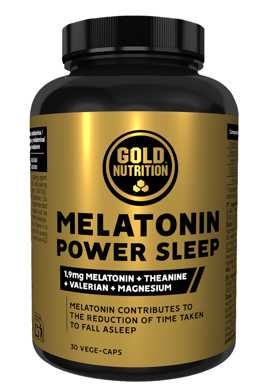 MELATONIN POWER SLEEP 30 CAPS - BODYMANIA GOLD NUTRITION Default Title
