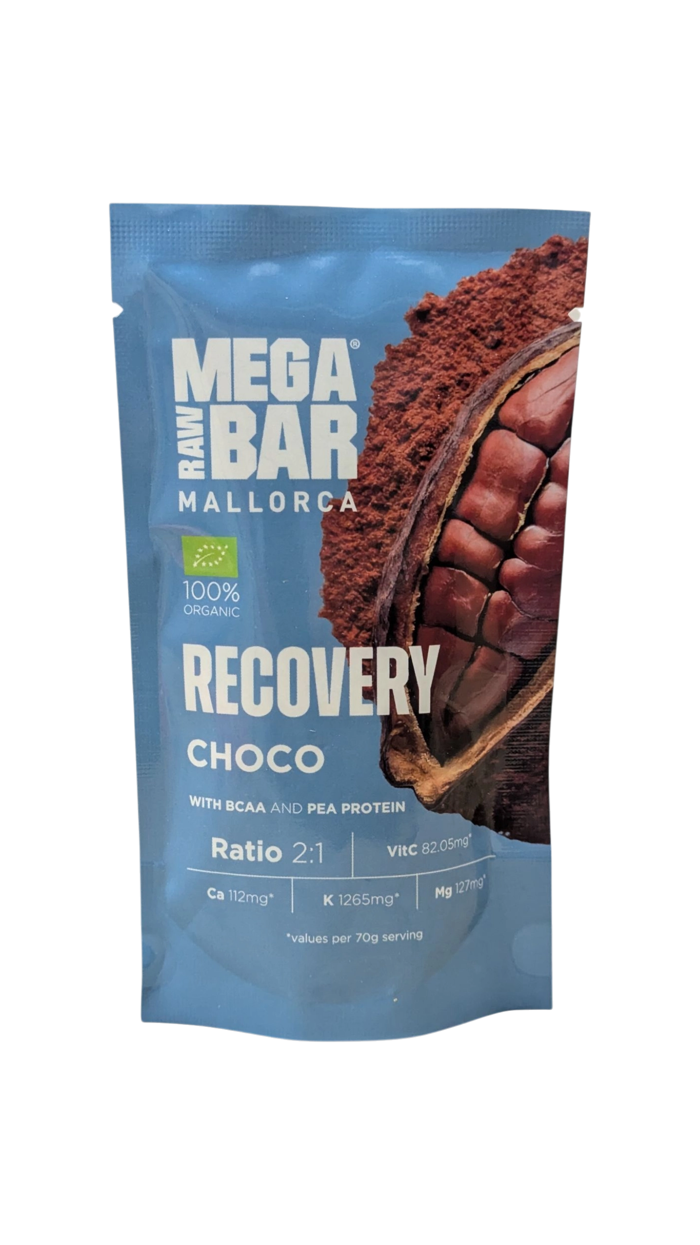 MINI RECOVERY 70g - BODYMANIA MEGARAWBAR Chocolate