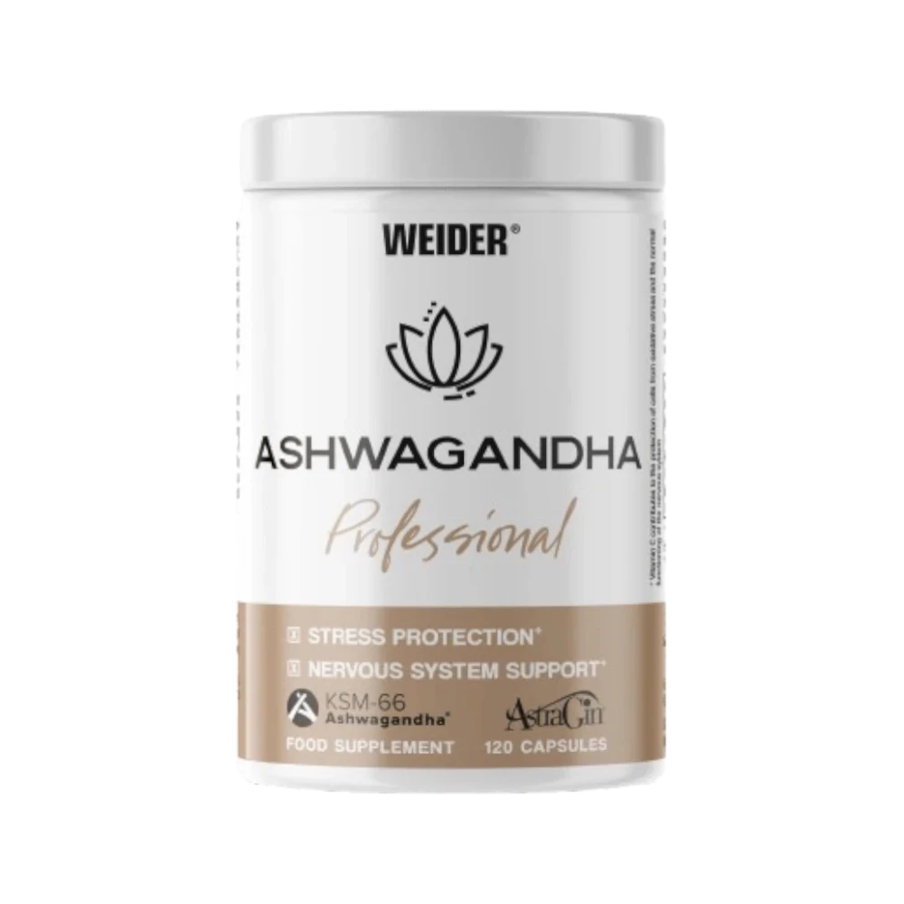 ASHWAGANDA PROFESSIONAL 120 CAPS - BODYMANIA WEIDER Default Title