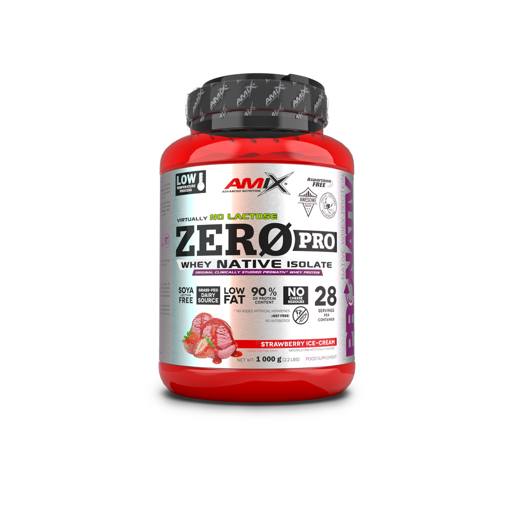 ZEROPRO PROTEIN + SHAKER GRATIS - BODYMANIA AMIX 1000 g / Fresa