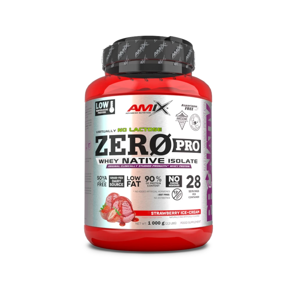 ZEROPRO PROTEIN + SHAKER GRATIS - BODYMANIA AMIX 1000 g / Fresa