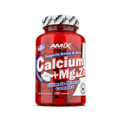 CALCIUM + MG & ZINC 100TAB - BODYMANIA AMIX Default Title