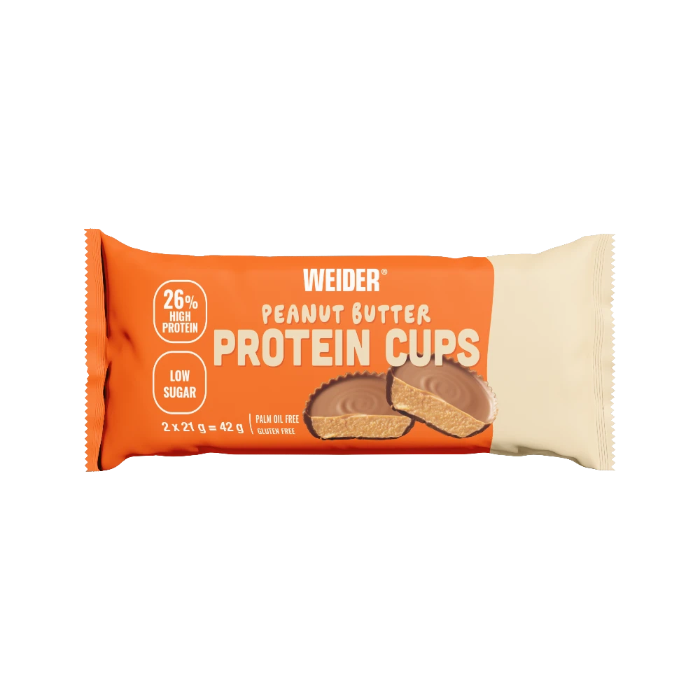 PROTEIN CUPS 42GR - BODYMANIA WEIDER Crema de Cacahuete