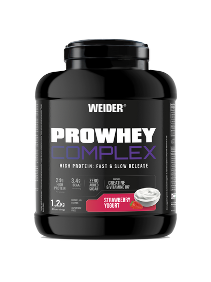 PRO WHEY COMPLEX 1.2K - BODYMANIA WEIDER Fresa Yogurt