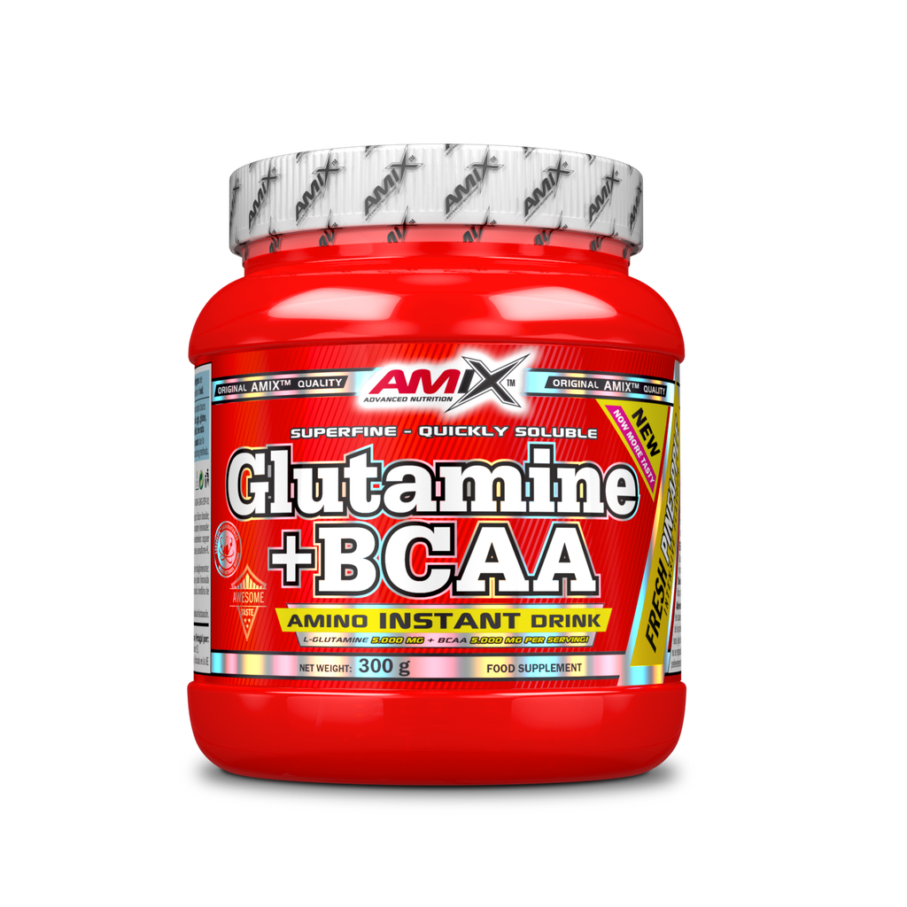 GLUTAMINE + BCAA - BODYMANIA AMIX 300 g / Piña