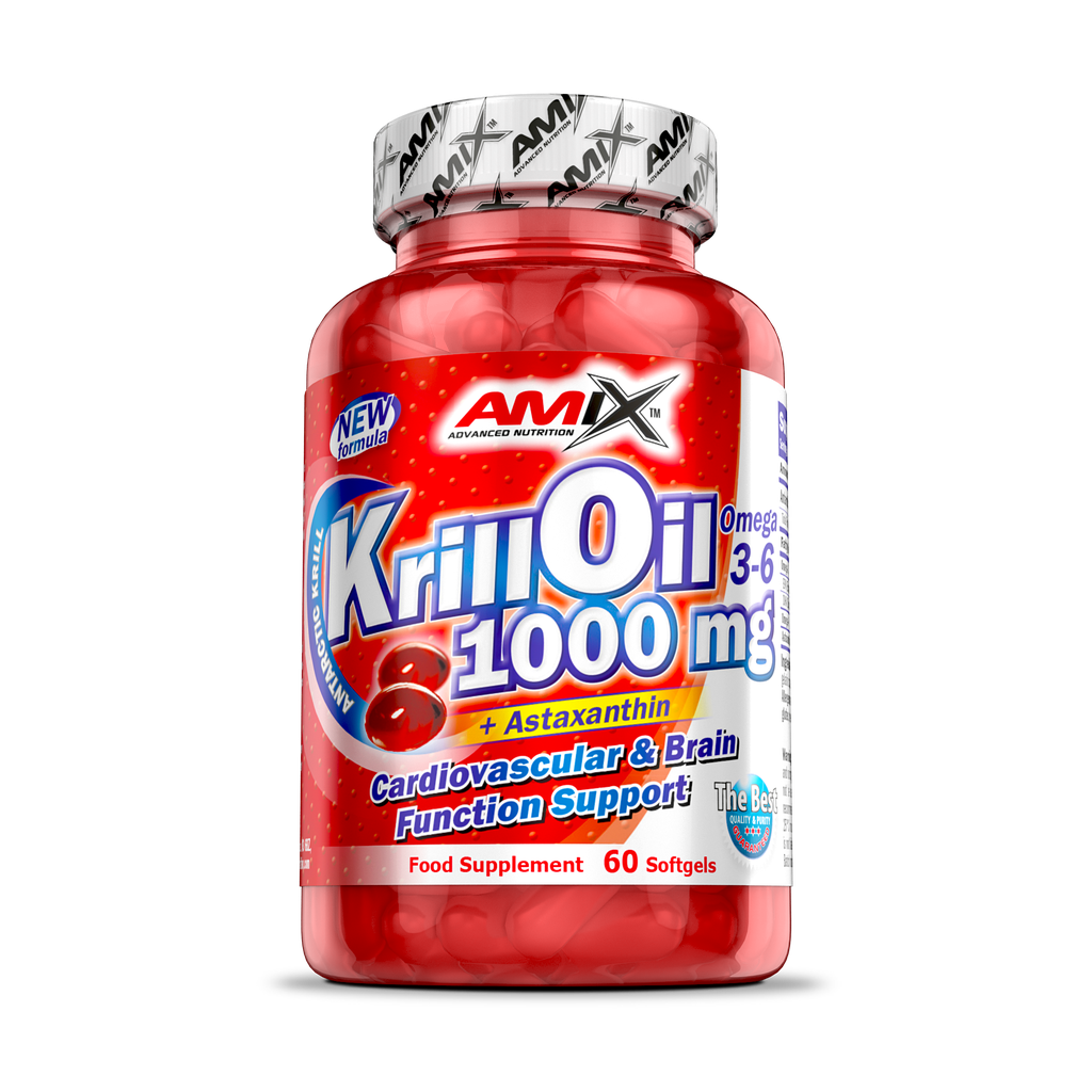 KRILL OIL 1000 MG 60 CAPS - BODYMANIA AMIX Default Title