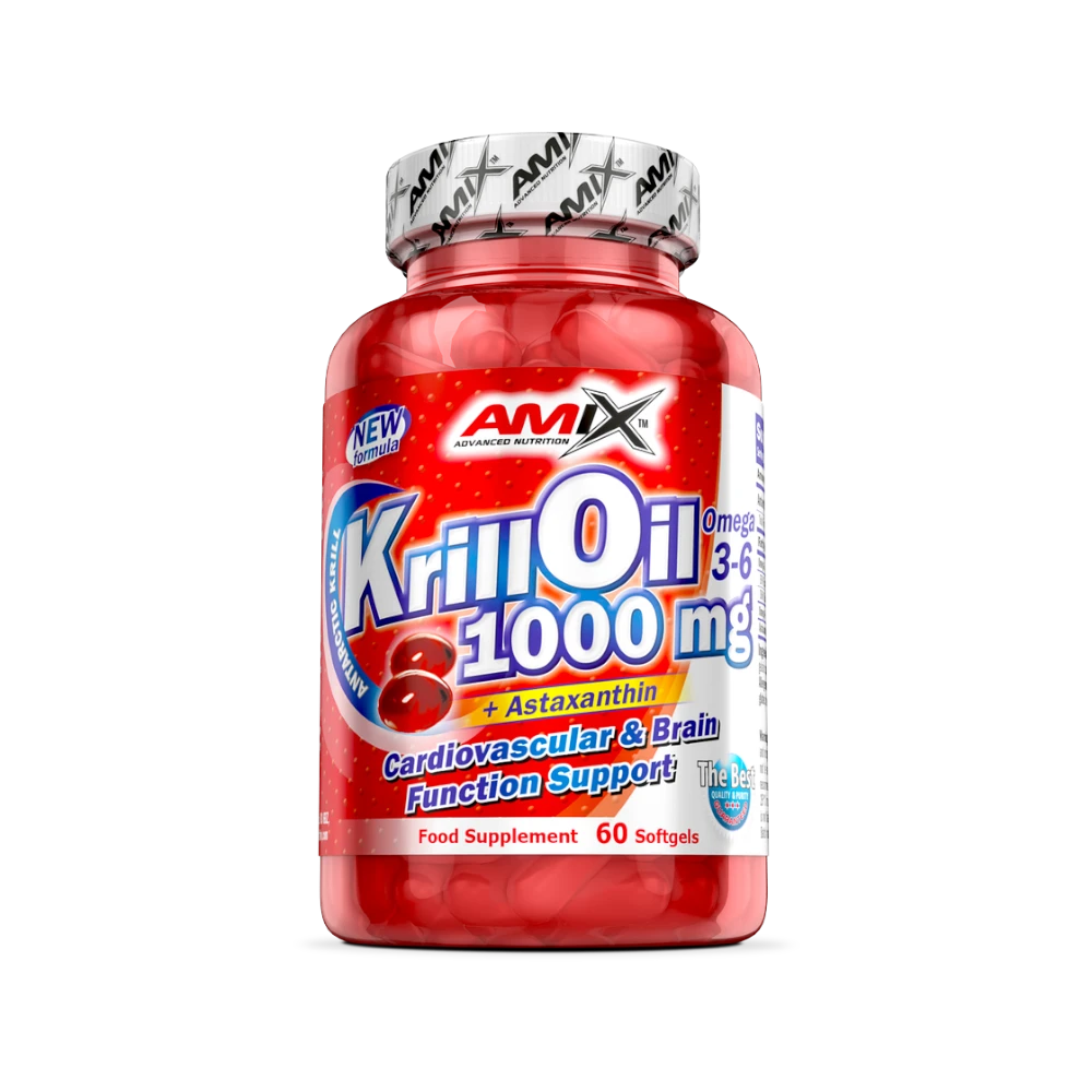 KRILL OIL 1000 MG 60 CAPS - BODYMANIA AMIX Default Title