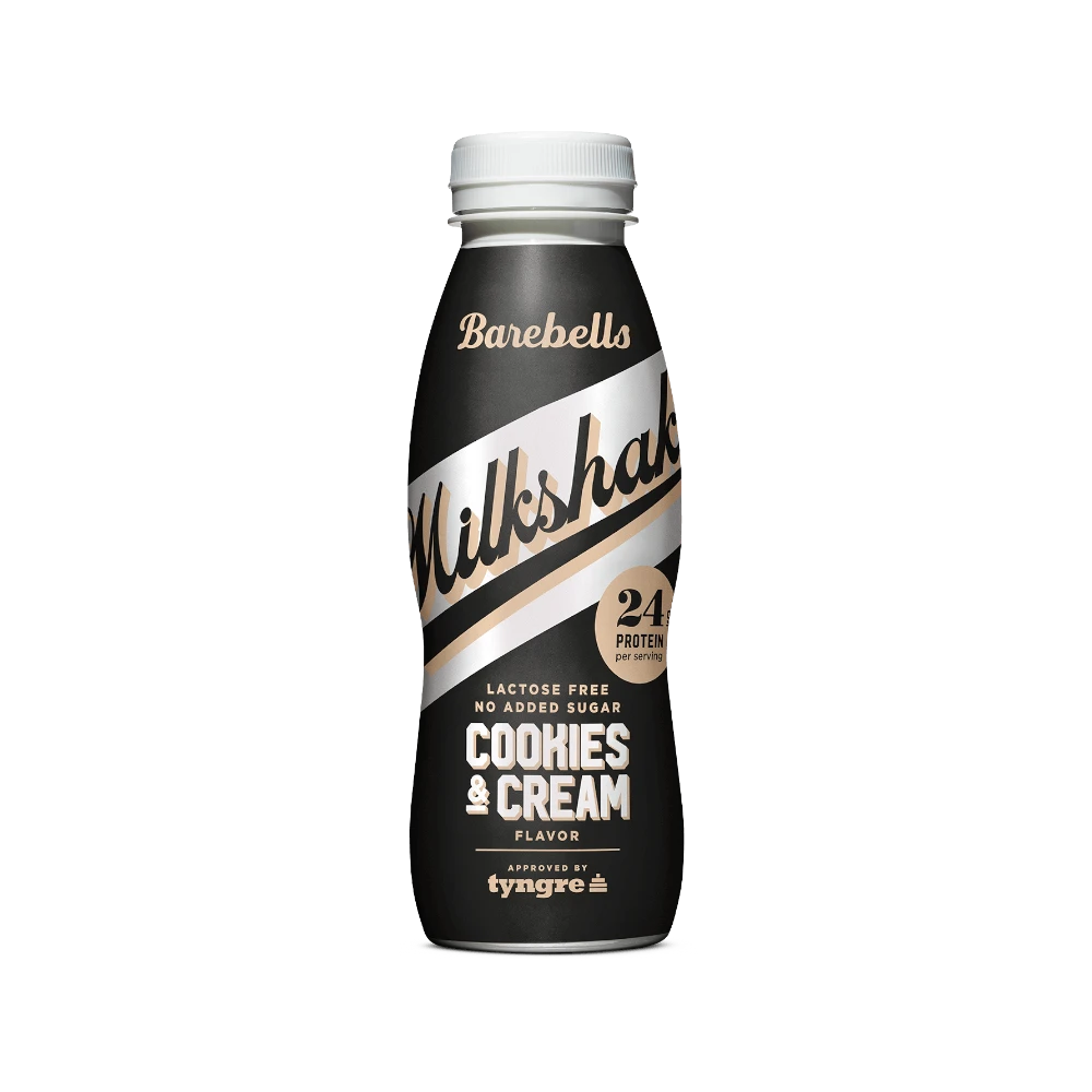 BAREBELLS MILKSHAKE 330ML - BODYMANIA BAREBELLS Cookies Cream
