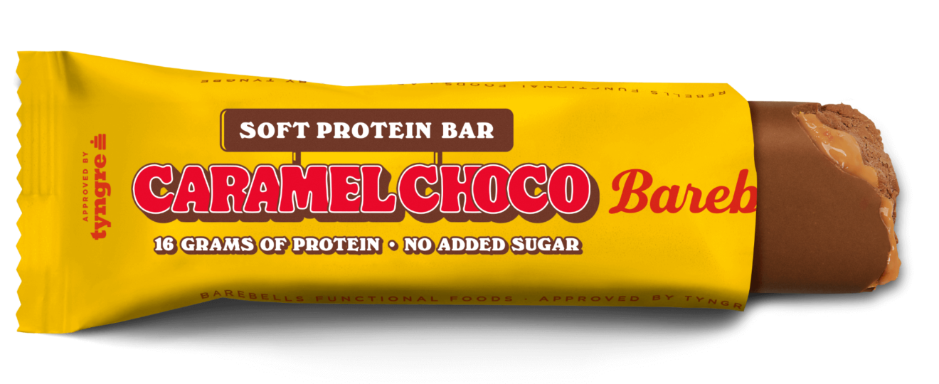 BAREBELLS PROTEIN BAR 55GR - BODYMANIA BAREBELLS Chocolate con Coco / 1 ud