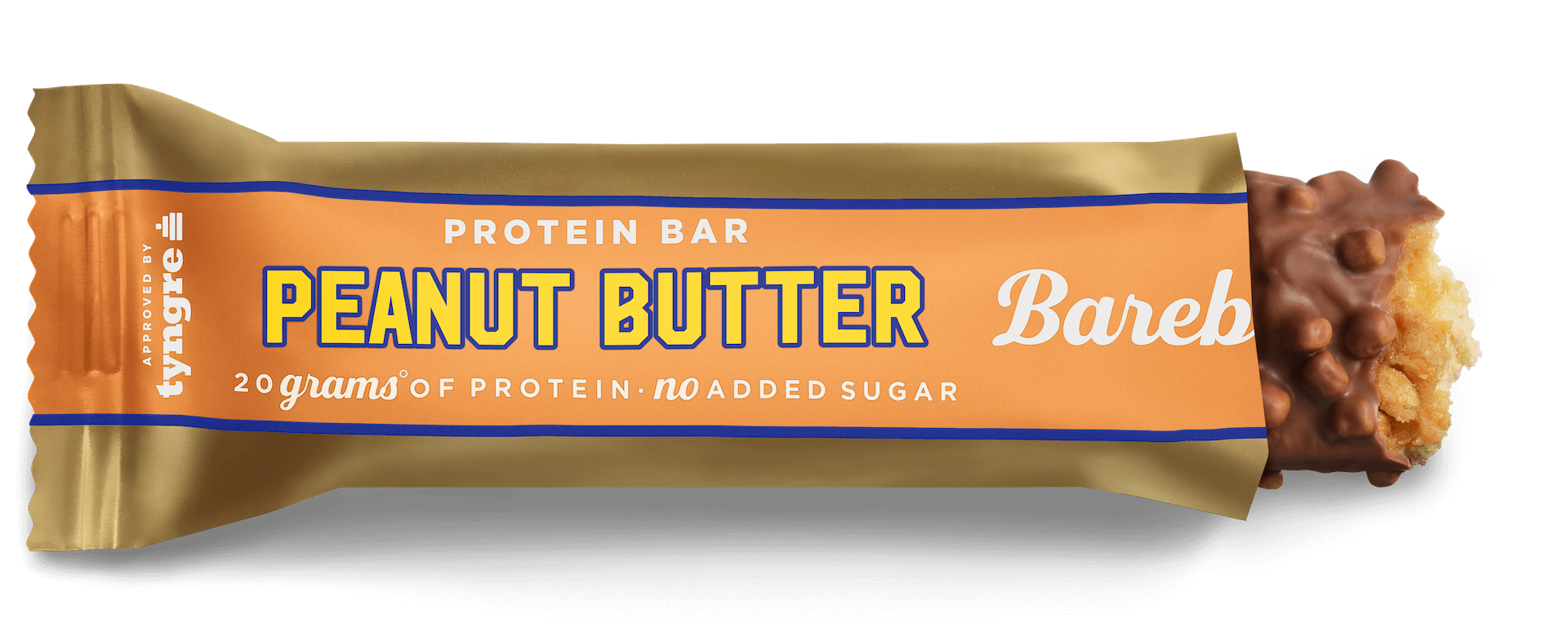 BAREBELLS PROTEIN BAR 55GR - BODYMANIA BAREBELLS Peanut Butter / 1 ud