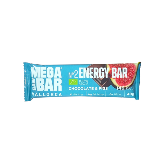 ENERGY BAR Chocolate e Higos - BODYMANIA MEGARAWBAR Default Title