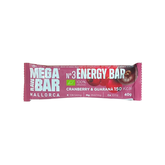 ENERGY BAR Arándanos Rojos y Guaraná - BODYMANIA MEGARAWBAR Default Title
