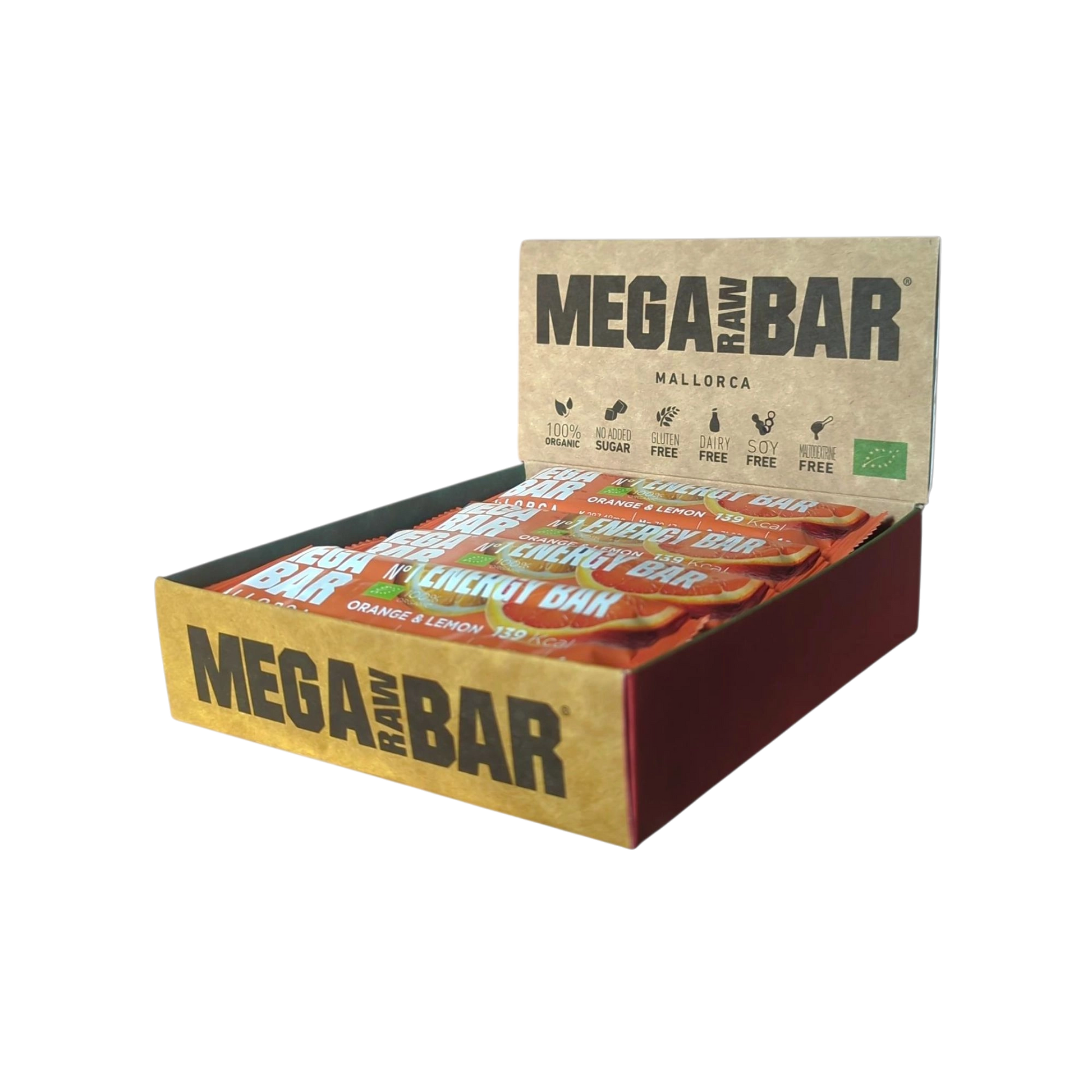 ENERGY BAR Naranja y Limón - BODYMANIA MEGARAWBAR Default Title