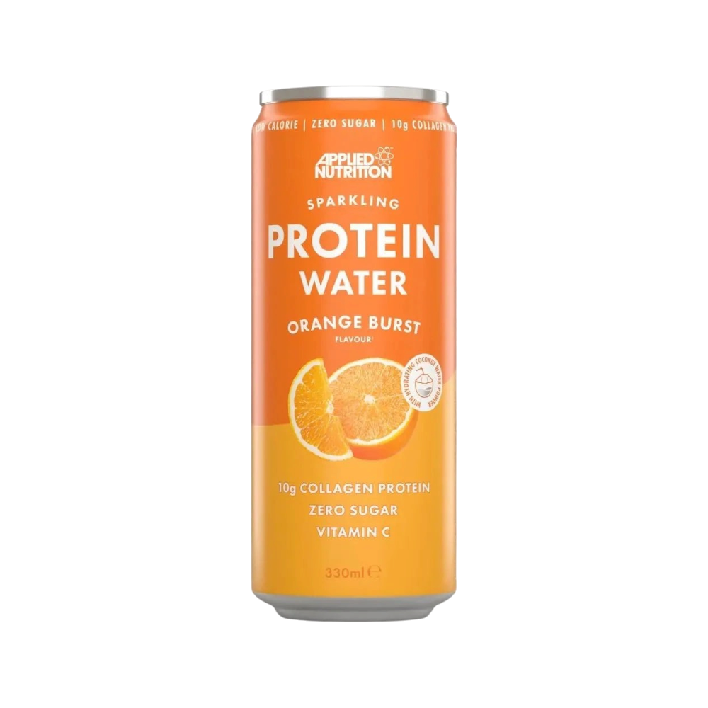Sparkling Protein Water Applied Nutrition naranja lata de 330 ml