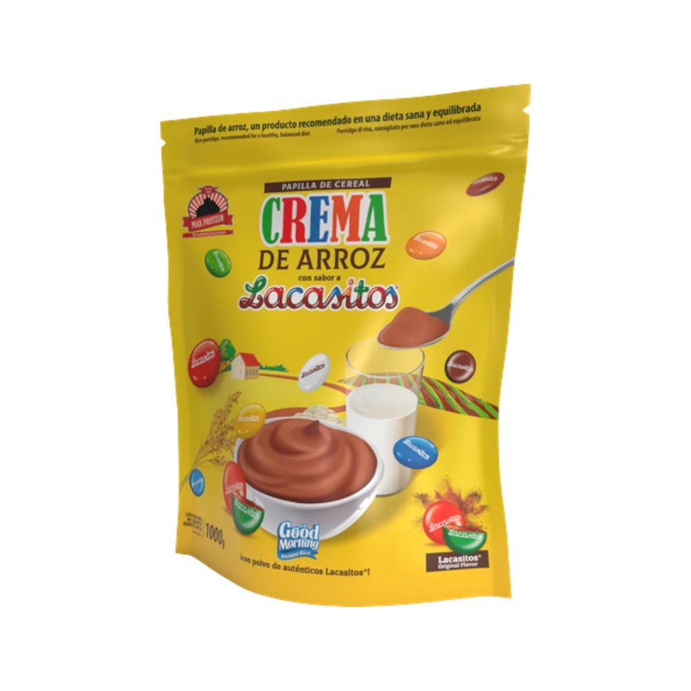 CREMA DE ARROZ 1000G - BODYMANIA MAX PROTEIN Lacasitos
