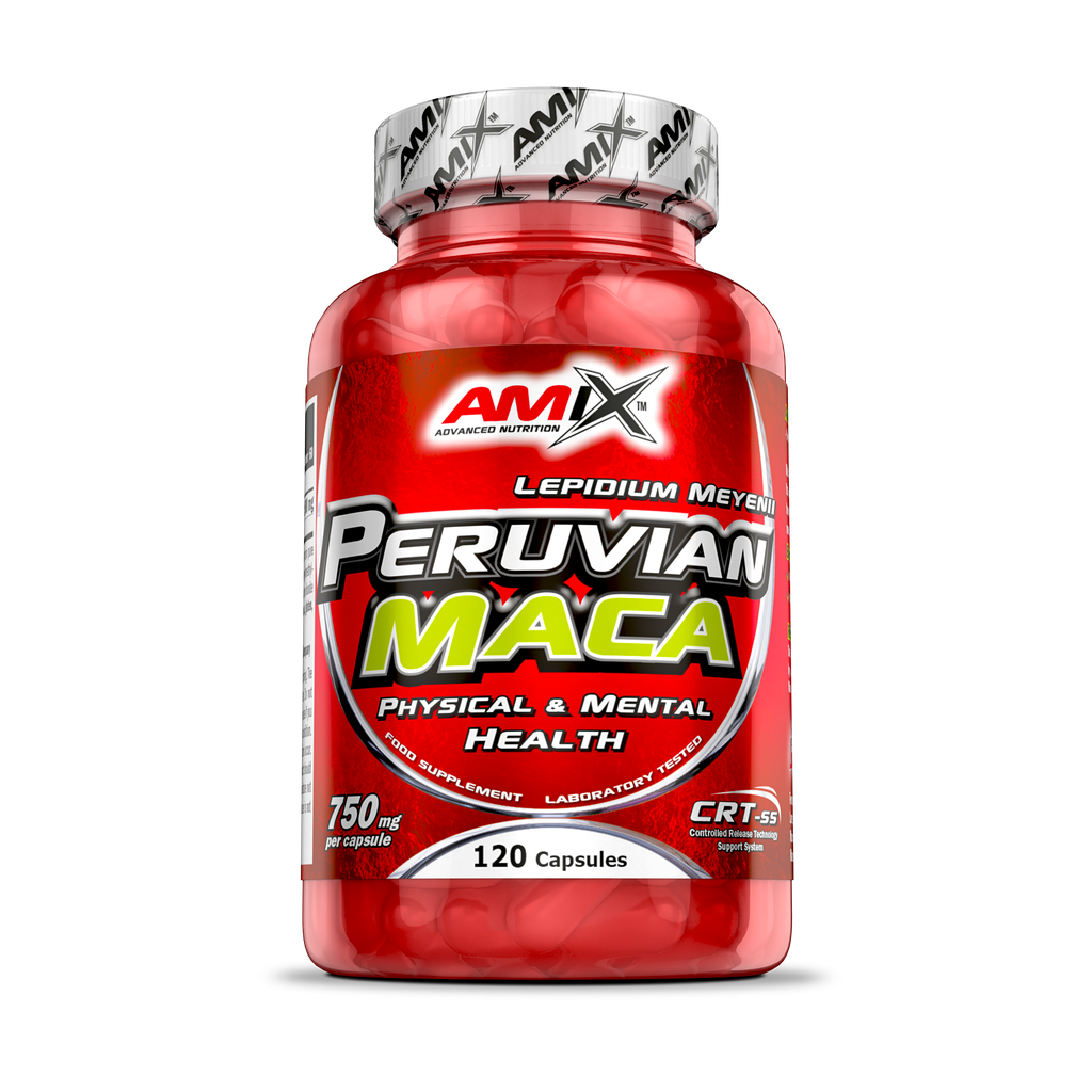 PERUVIAN MACA 120 CAPS - BODYMANIA AMIX Default Title
