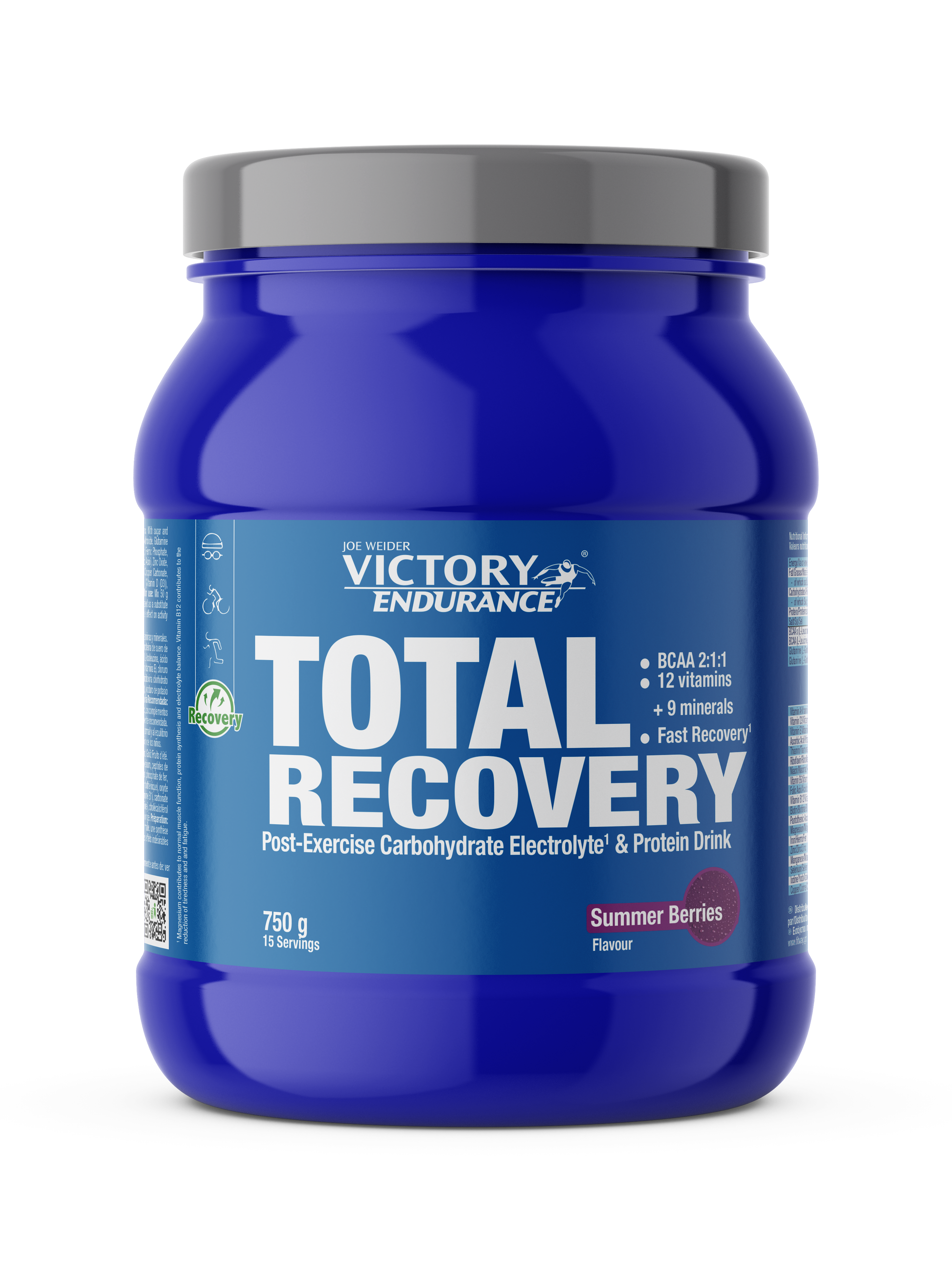 TOTAL RECOVERY - BODYMANIA VICTORY ENDURANCE 750 g / Frutas del Bosque