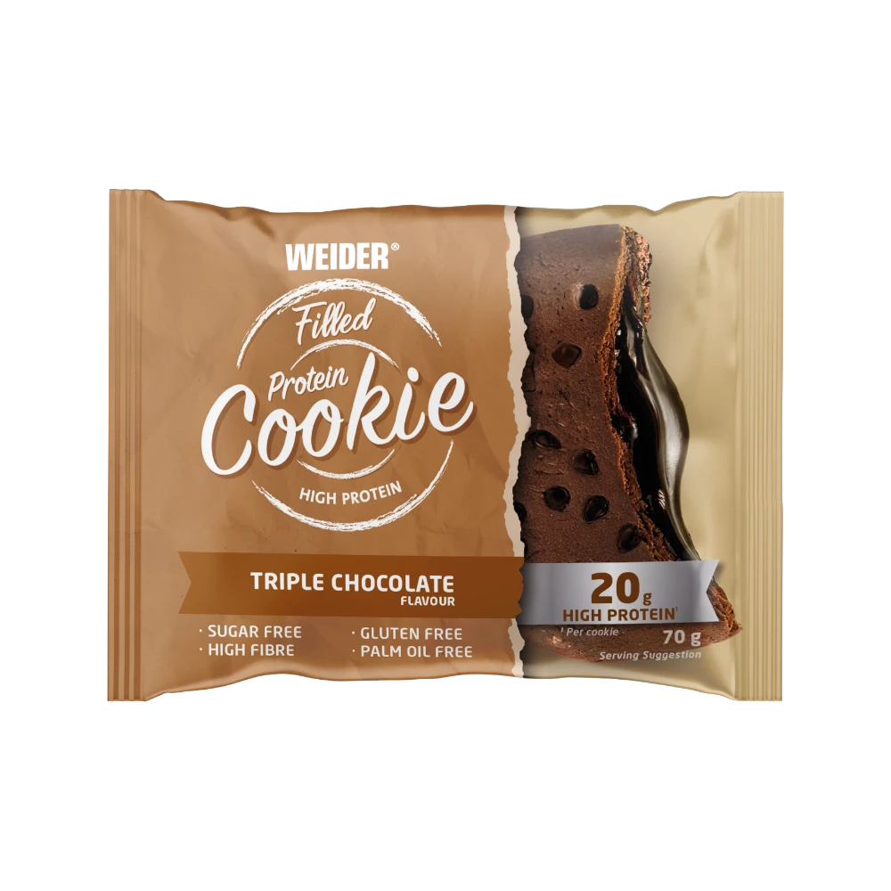 FILLED PROTEIN COOKIE - BODYMANIA WEIDER Triple Chocolate
