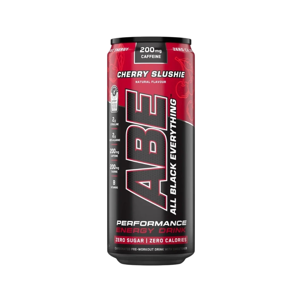 ABE Pre-Workout Lata 330 ml Applied Nutrition sabor Cereza
