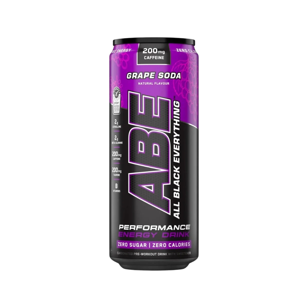ABE Pre-Workout Lata 330 ml Applied Nutrition sabor Uva