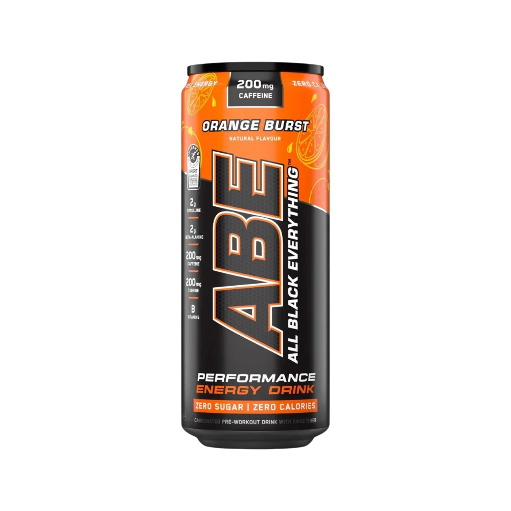 ABE Pre-Workout Lata 330 ml Applied Nutrition sabor Orange Burst