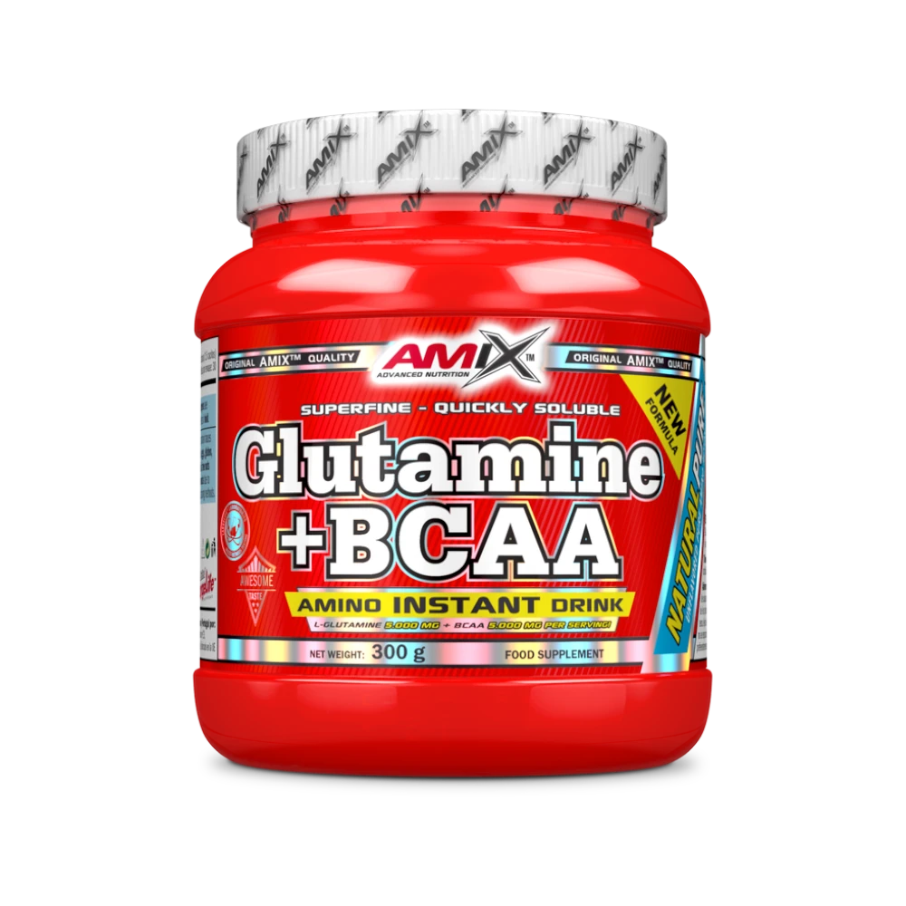 GLUTAMINE + BCAA - BODYMANIA AMIX 300 g / Neutro