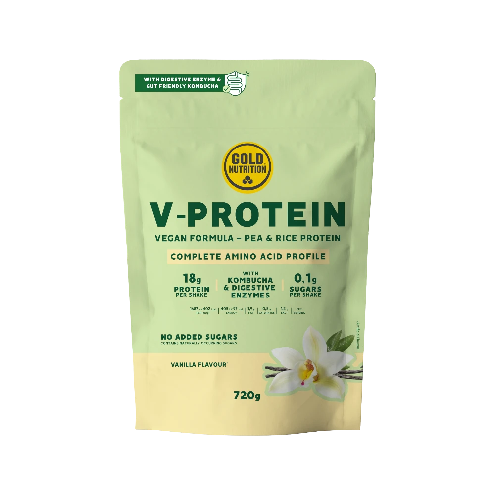 V-PROTEIN 720G + SHAKER GRATIS - BODYMANIA GOLD NUTRITION Vainilla