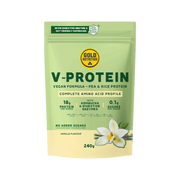 V-PROTEIN 240G + SHAKER GRATIS - BODYMANIA GOLD NUTRITION Vainilla