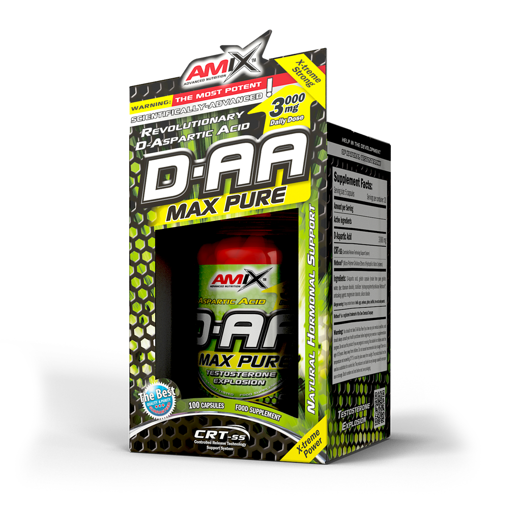 D-AA MAX PURE 100 CAPS - BODYMANIA