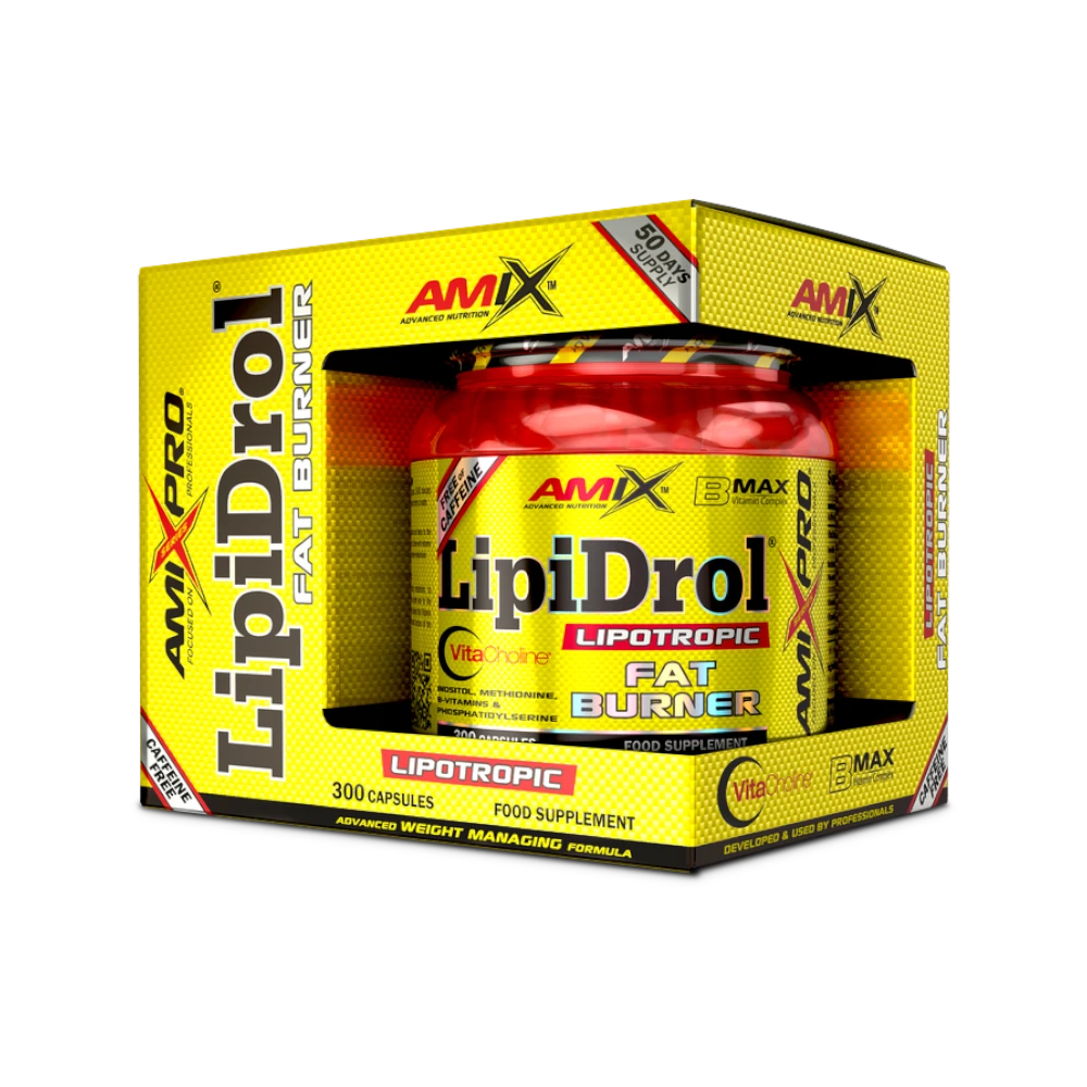 LIPIDROL FAT BURNER 300CAPS - BODYMANIA AMIX PRO Default Title