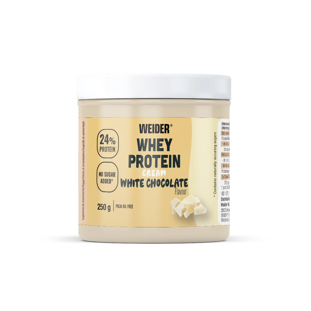WHEY PROTEIN CREME 250G - BODYMANIA WEIDER Chocolate Blanco