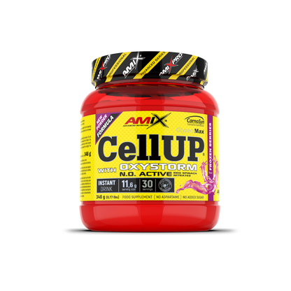 CELLUP OXYSTORM POWDER 348G - BODYMANIA AMIX Frutas del Bosque